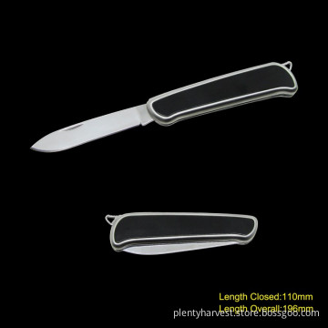 Folding Knife with Anodized Aluminum Handle (#3711)